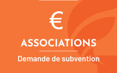 Vie associative : demande de subvention