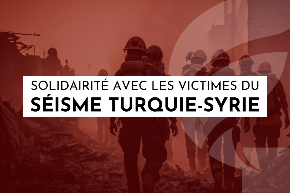 Fenouillet solidaire des victimes du séisme en Turquie et en Syrie