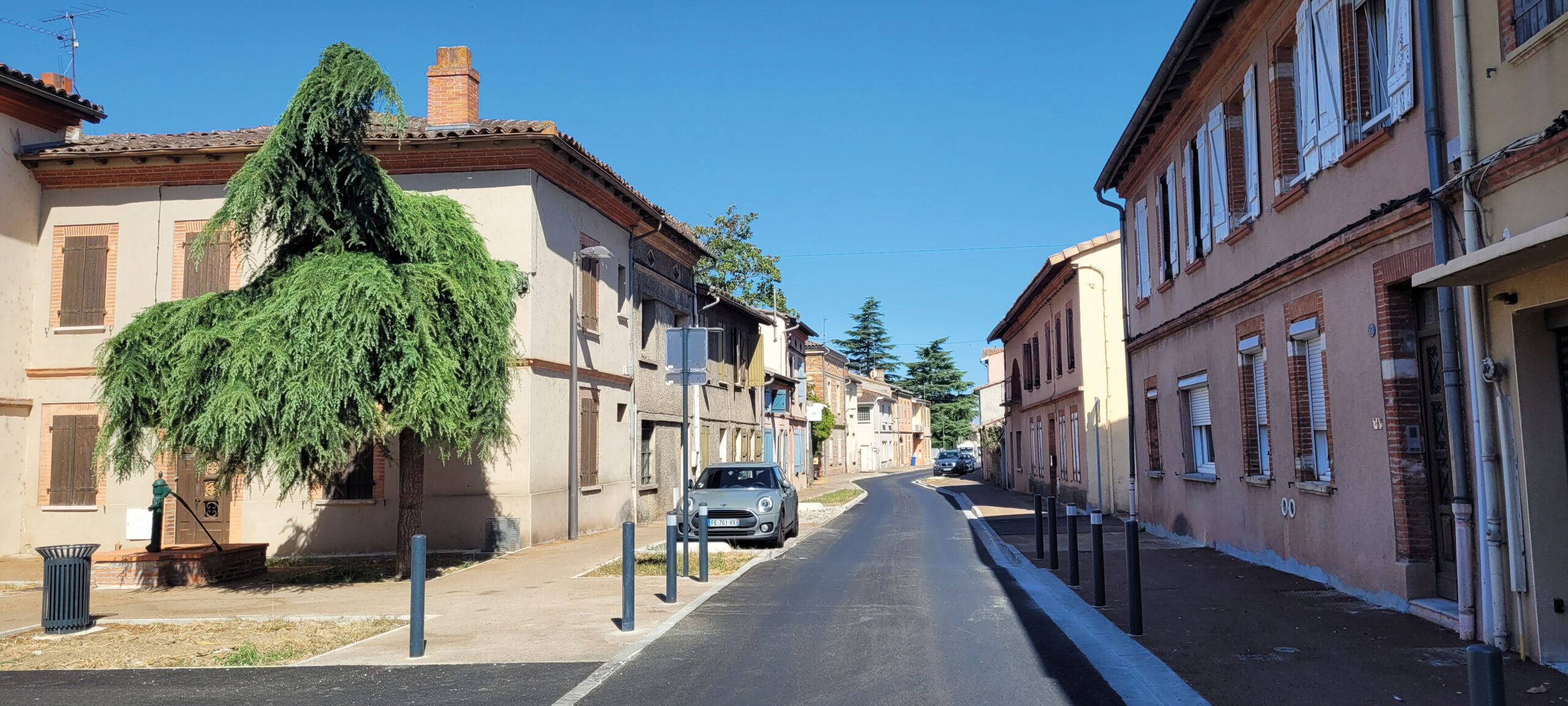 rue jean jaurès ete 2025 Amenagement rue Jean Jaures fenouillet ete 2025