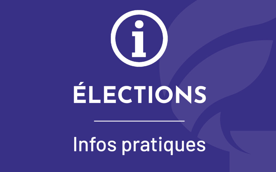 Élections municipales : toutes les informations pratiques