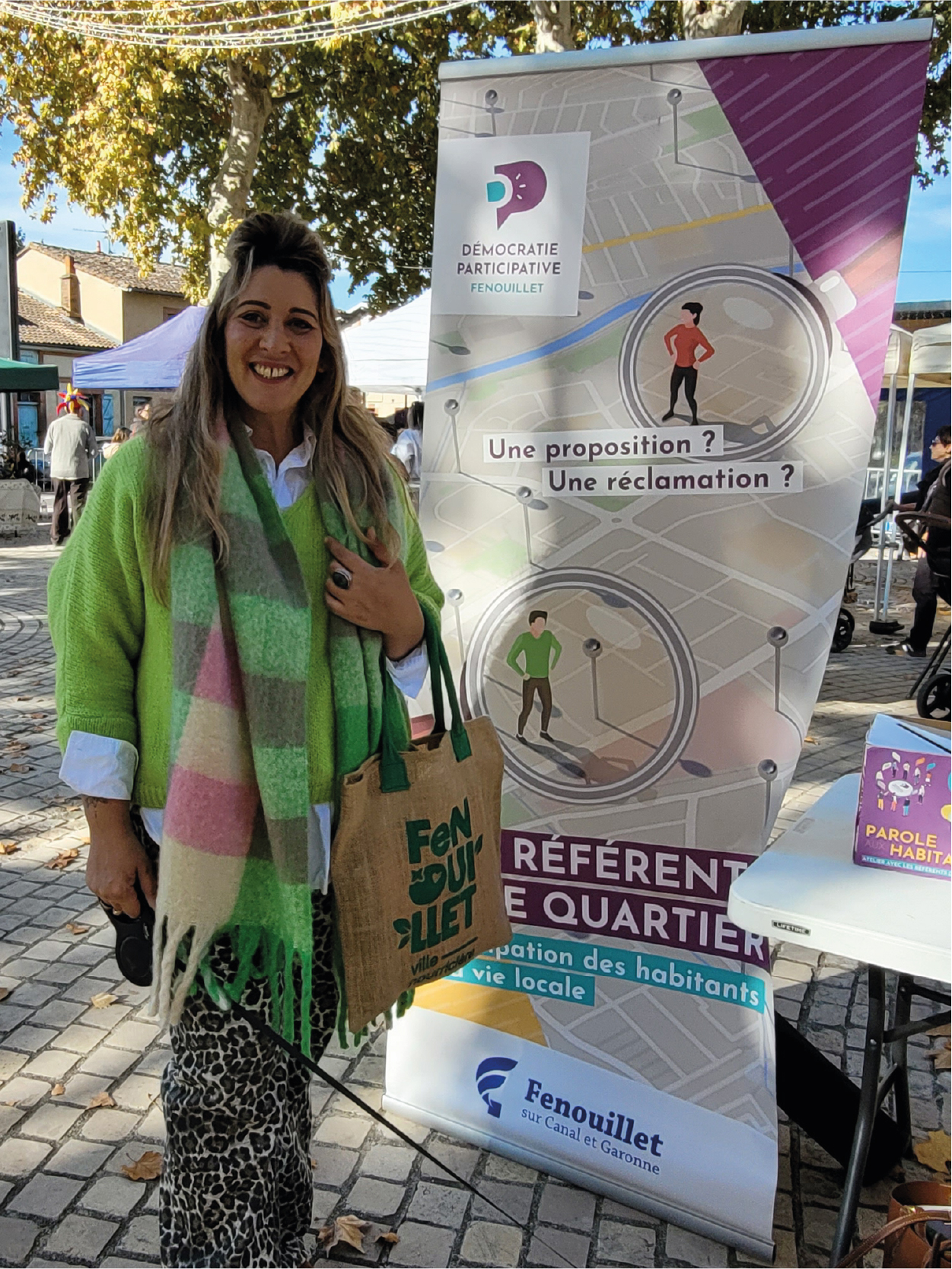 Laure Villagrasa - référente du quartier L'écluse - Fenouillet