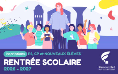 Rentrée 2026 : inscriptions scolaires