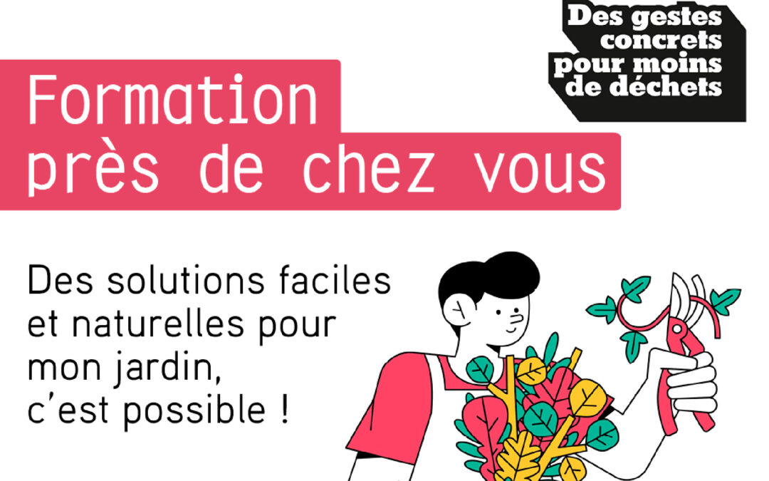 Formation gratuite pour apprendre à réduire et à réutiliser les déchets végétaux