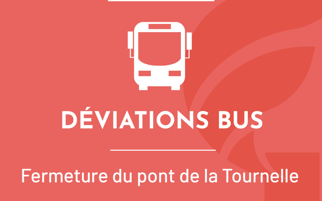 Transports : déviation des lignes de bus Tisséo 59, 113 et de la ligne scolaire Laut 2