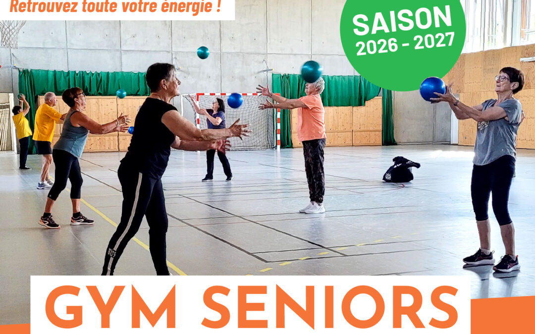 Gym seniors et sports raquettes : les inscriptions approchent